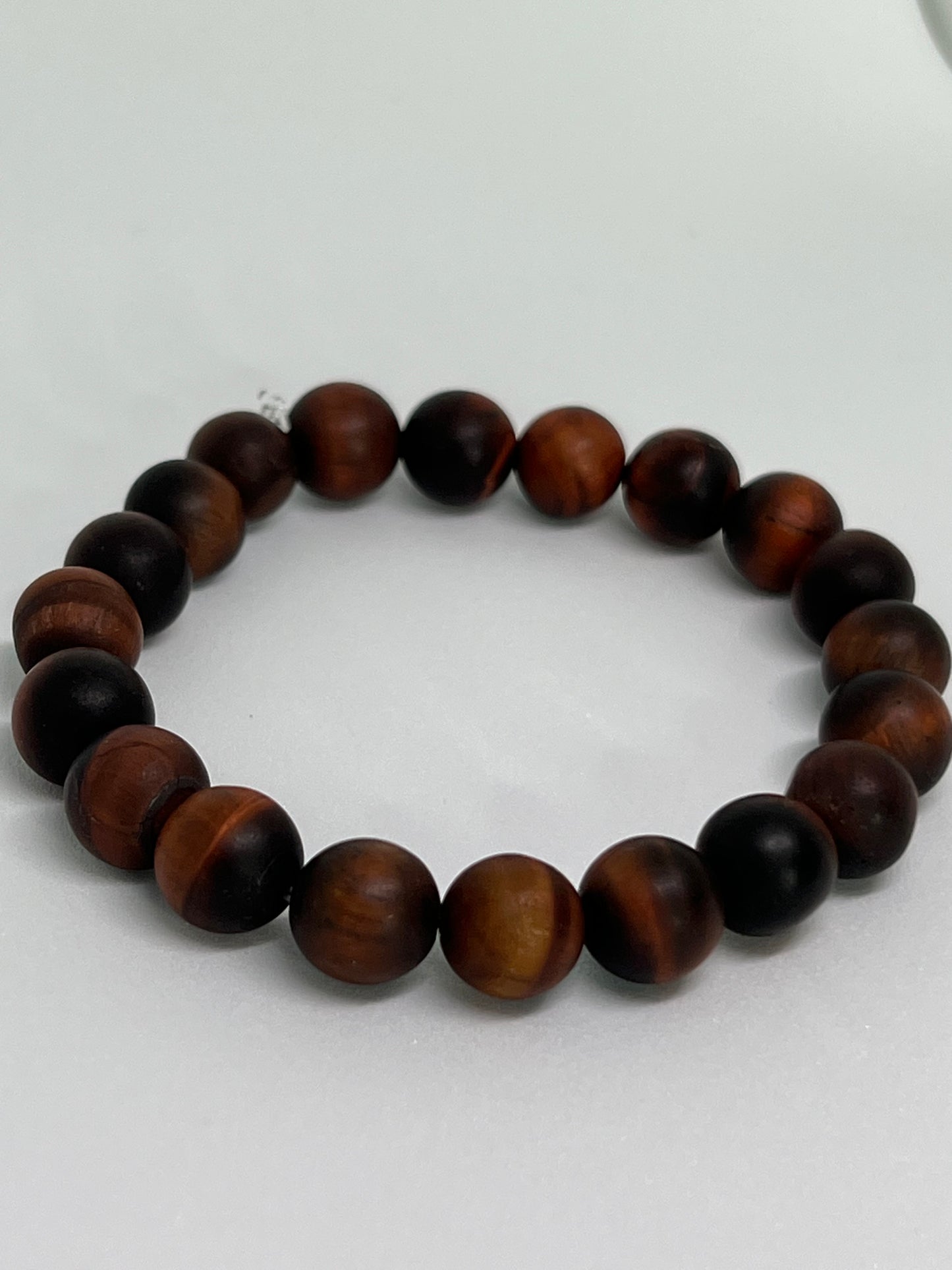 Natural Red Tigers Eye 10mm