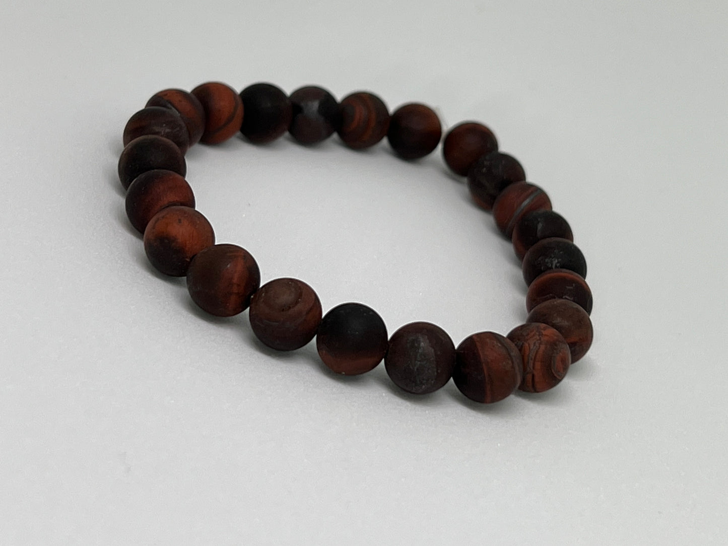 Natural Red Tigers Eye 8mm