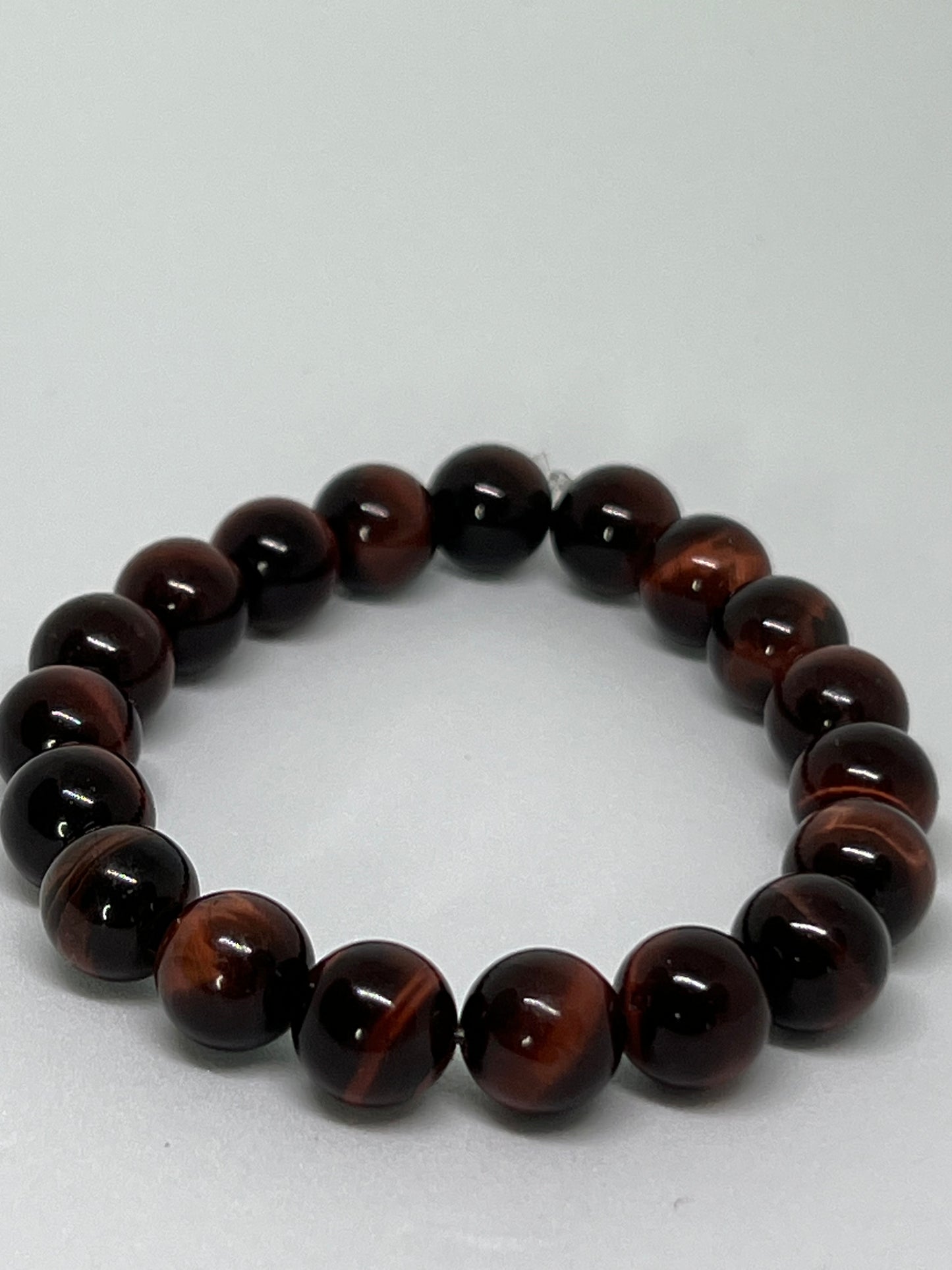 Natural Red Tigers Eye 10mm