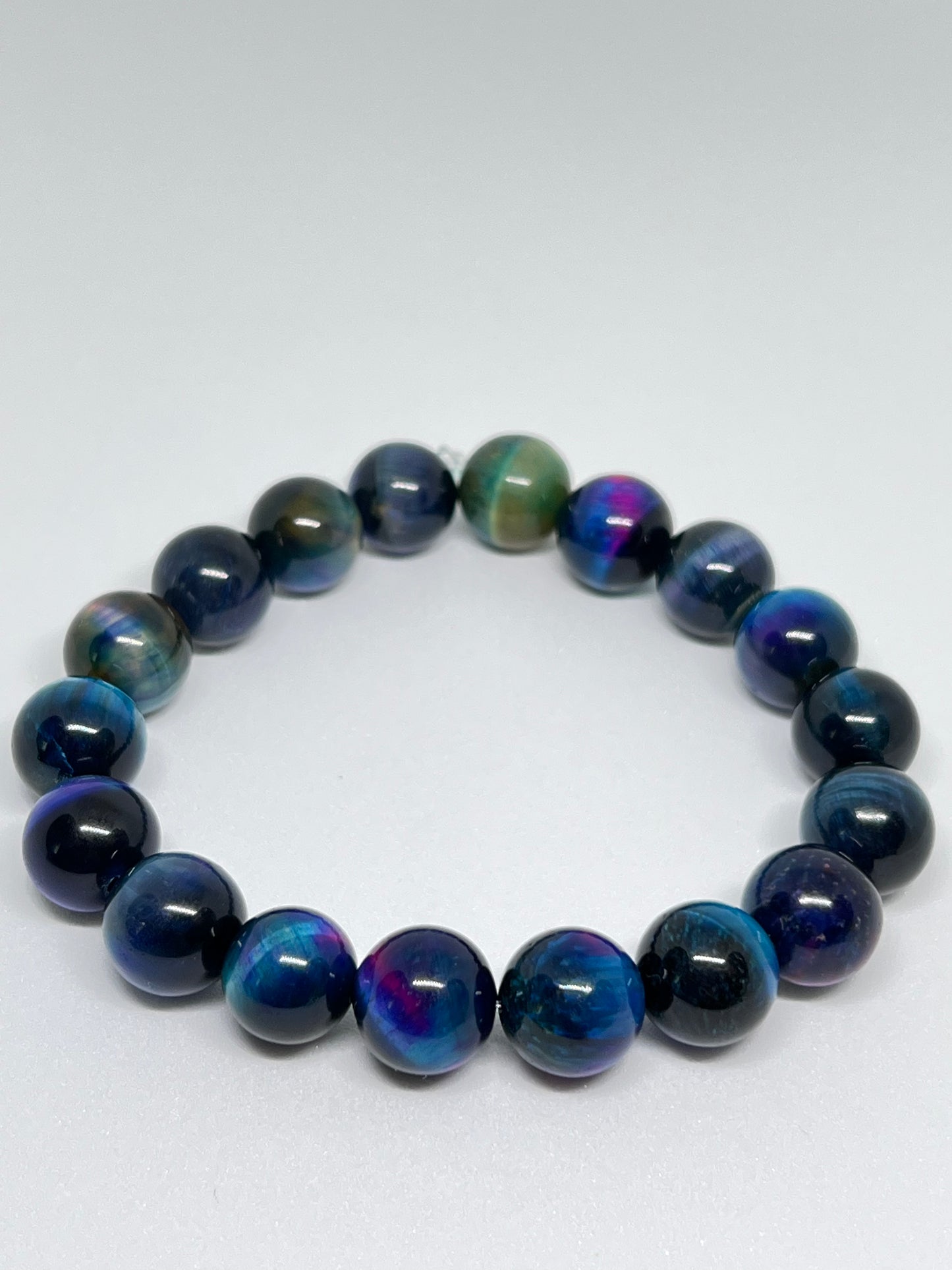 Galaxy Tiger’s Eye 12mm Bracelet