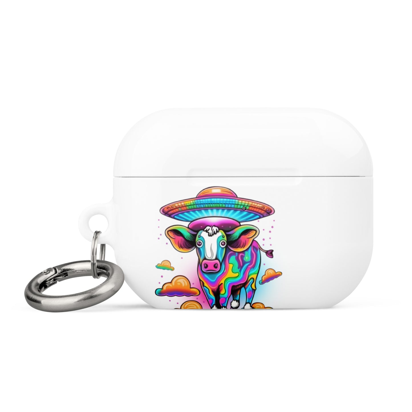 Alien Tie Dye Cow Case for AirPods®