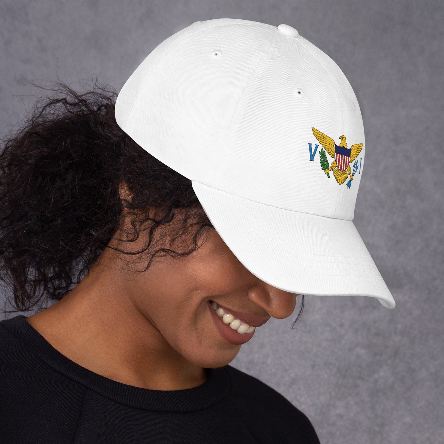Virgin Island's Flag Dad hat