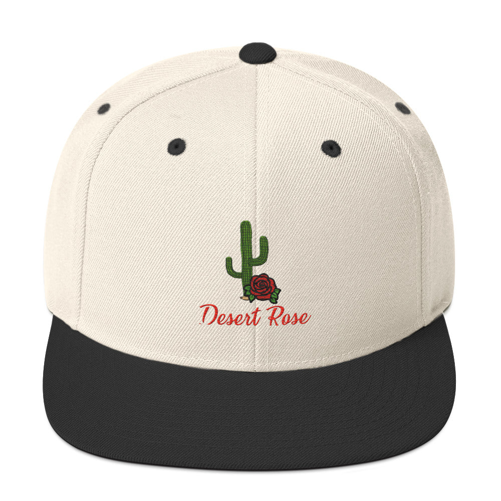 Desert Roses Snapback Hat