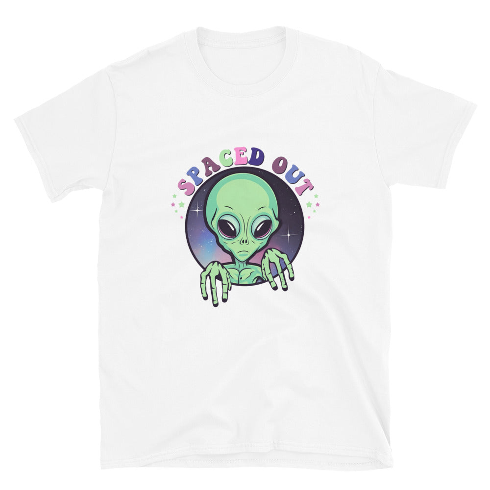 Alien Spaced Out Short-Sleeve Unisex T-Shirt