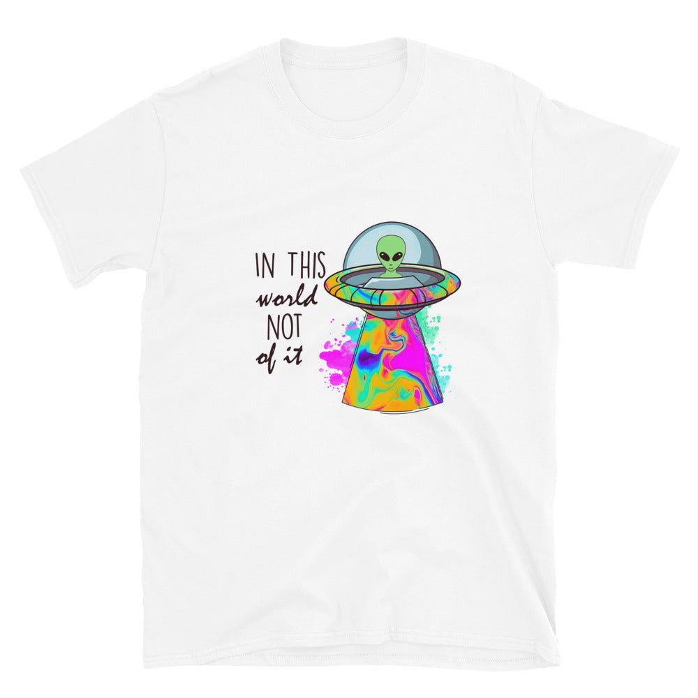 Alien Tie Dye Short-Sleeve Unisex T-Shirt