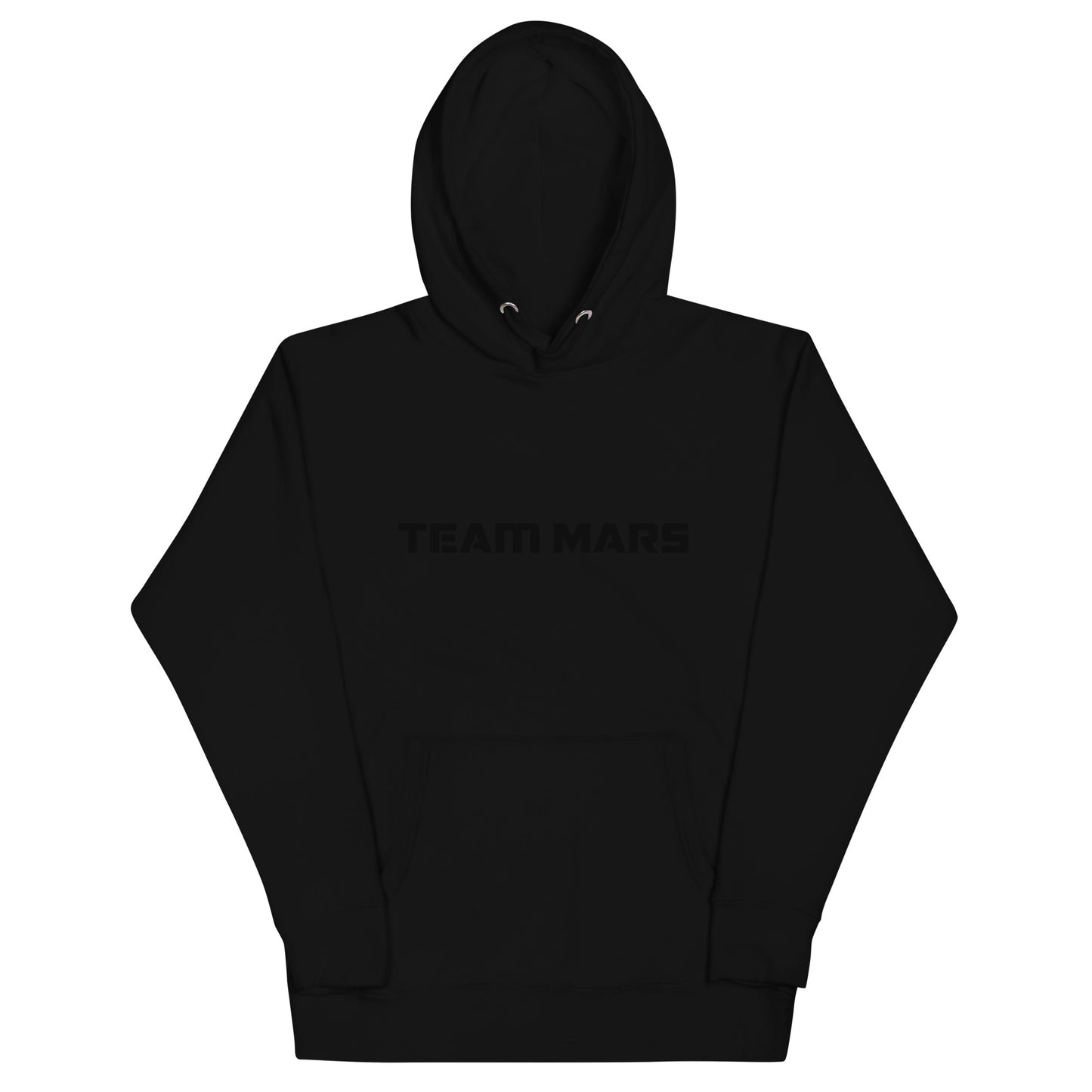 Team Mars Space Font Hoodie