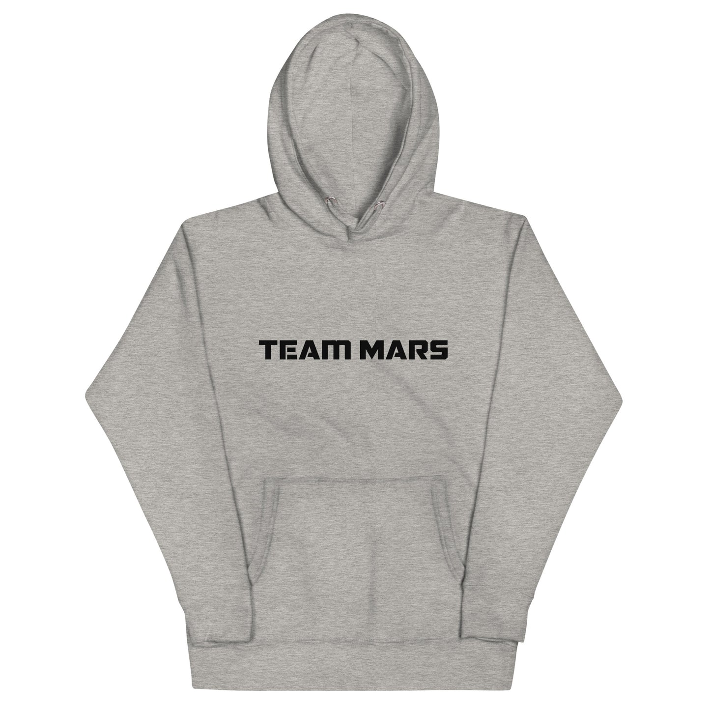 Team Mars Space Font Hoodie