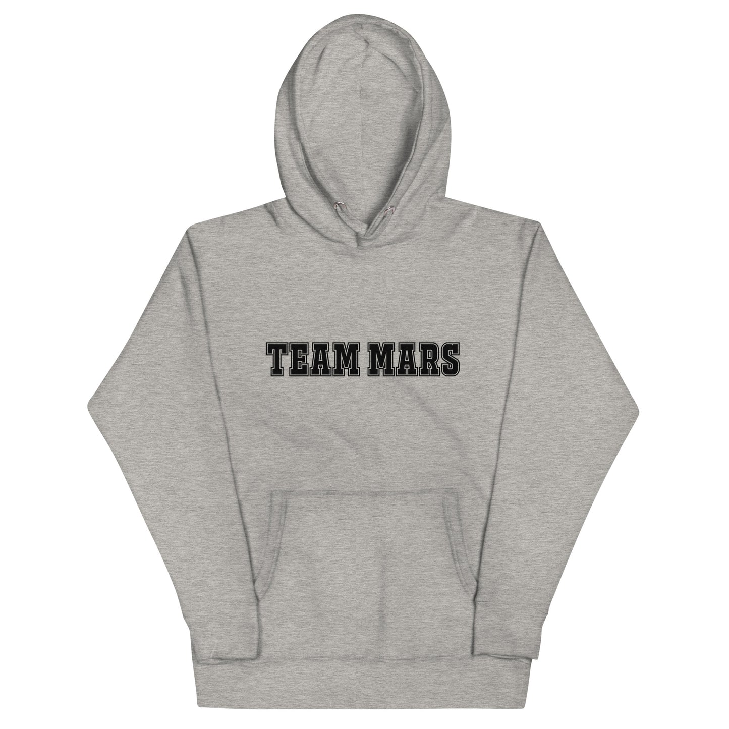 Team Mars Varsity Font Hoodie