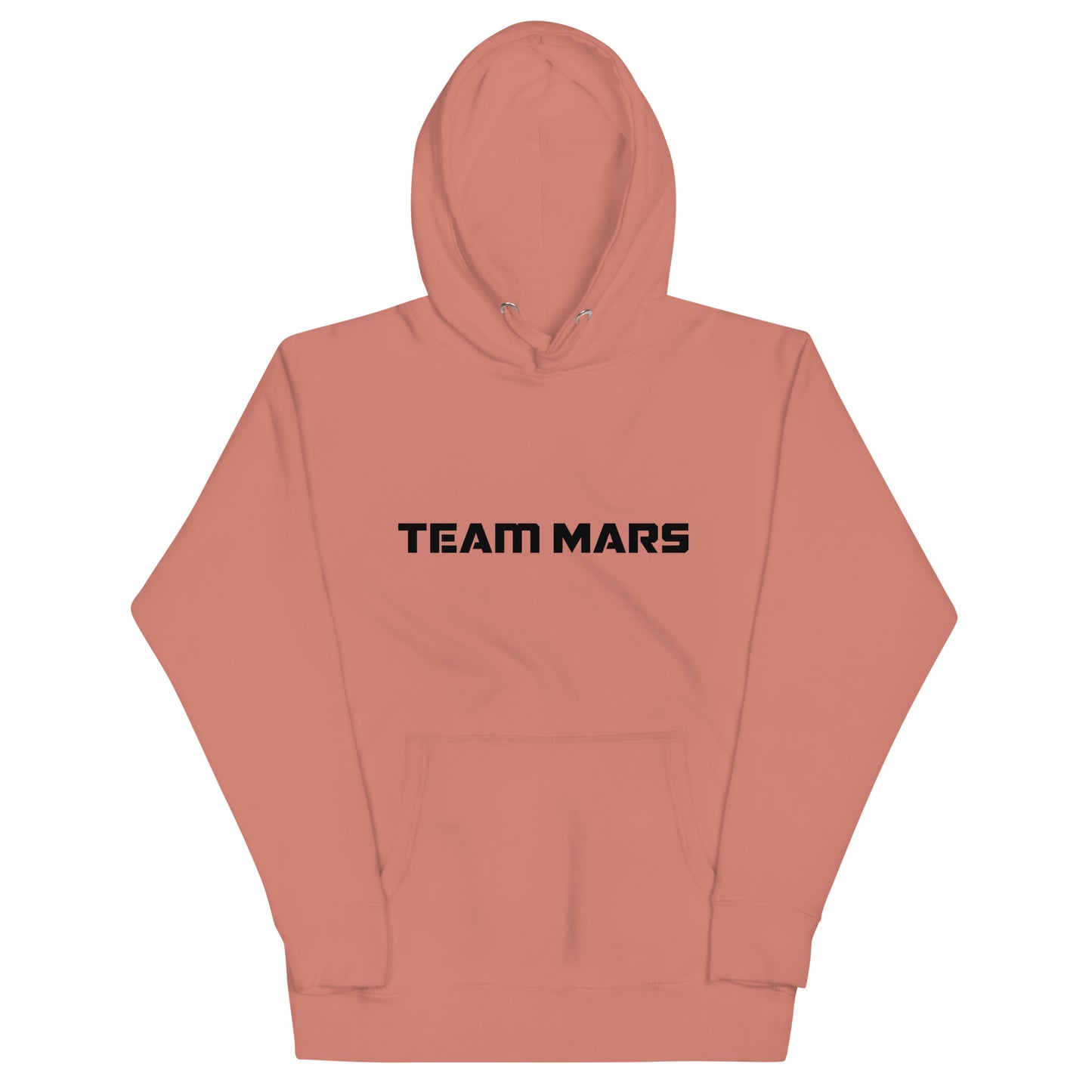 Team Mars Space Font Hoodie