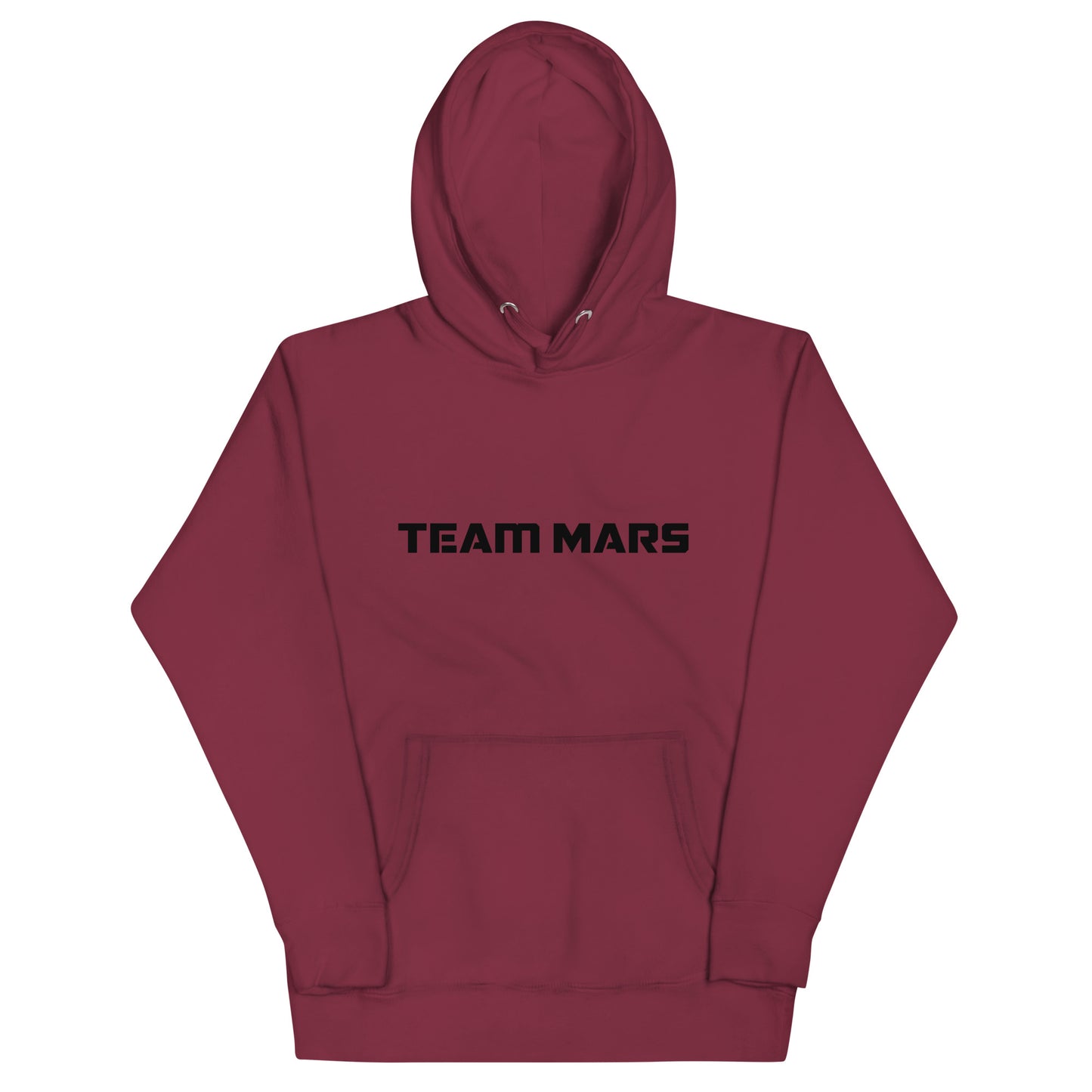 Team Mars Space Font Hoodie