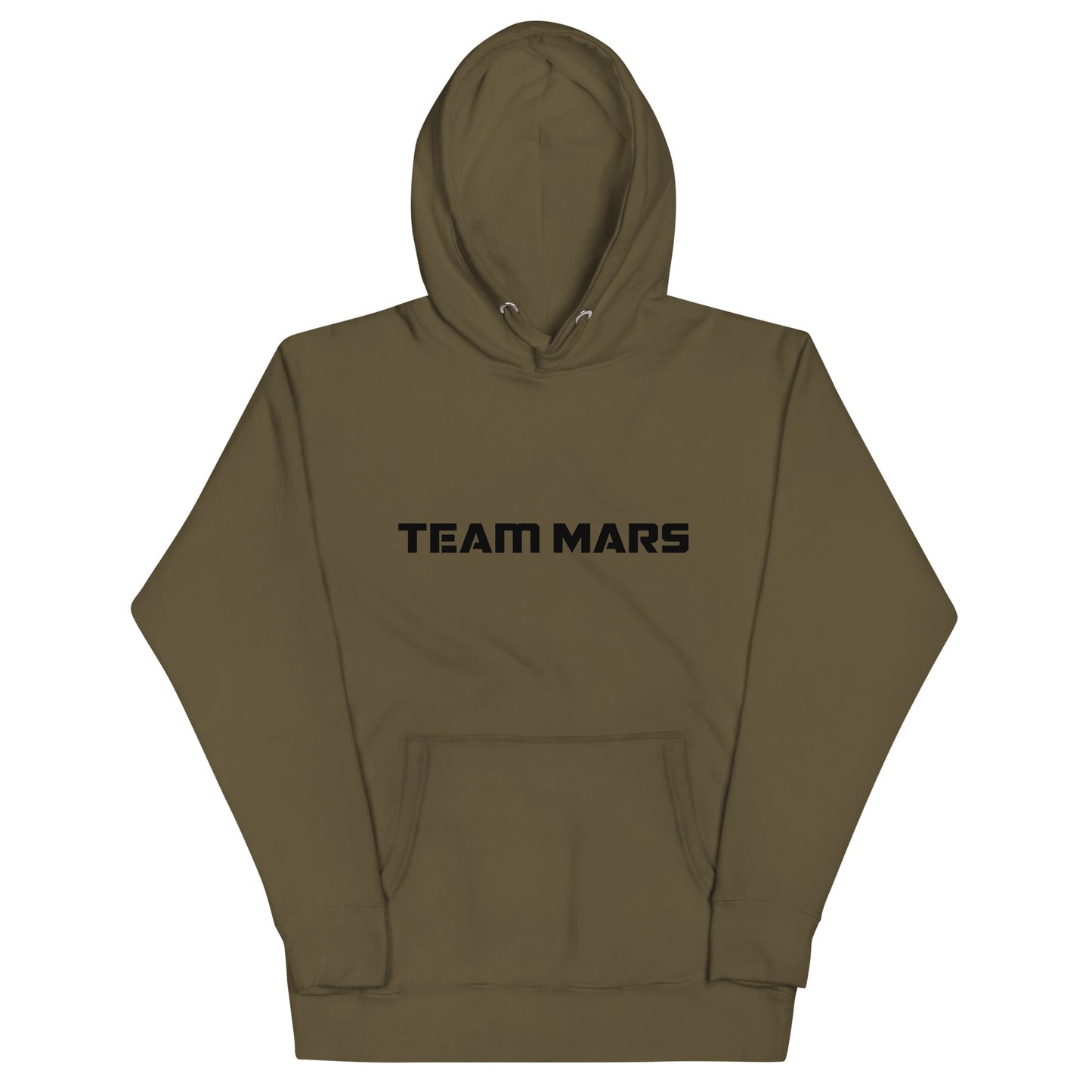 Team Mars Space Font Hoodie