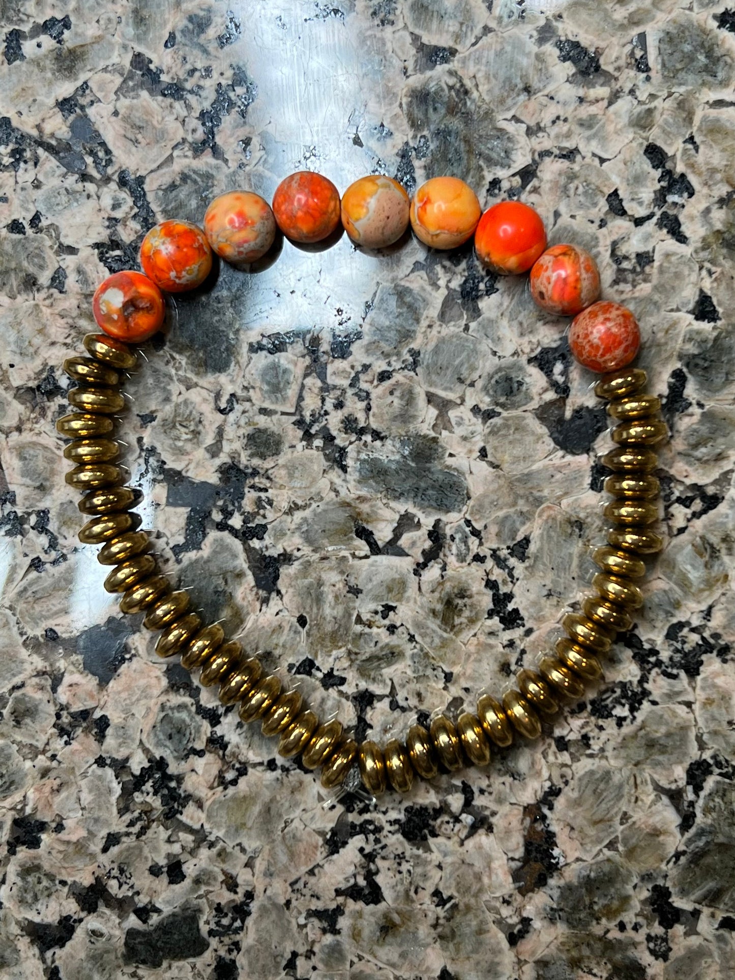 Orange Impression Jasper