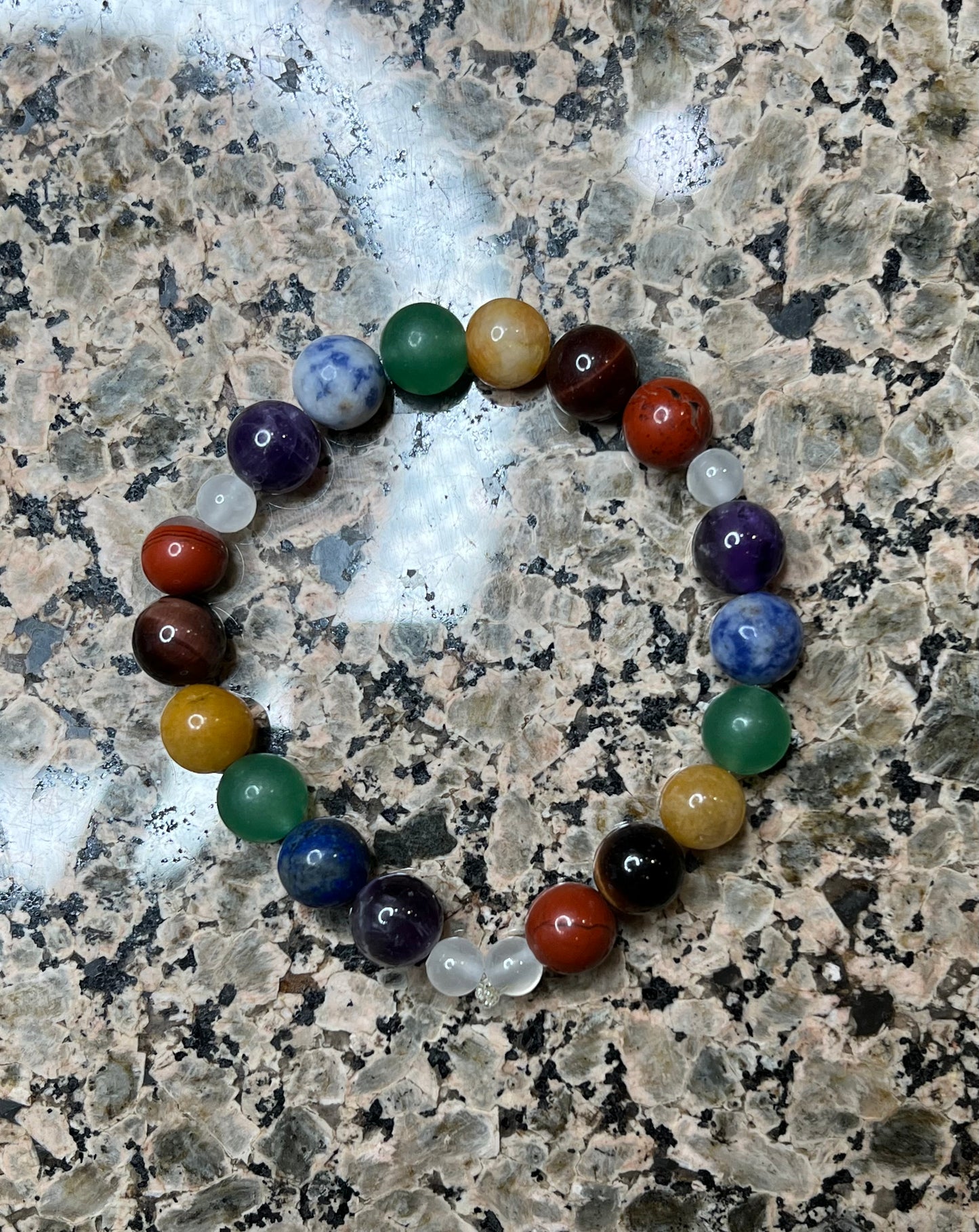 7 Chakra with Selenite