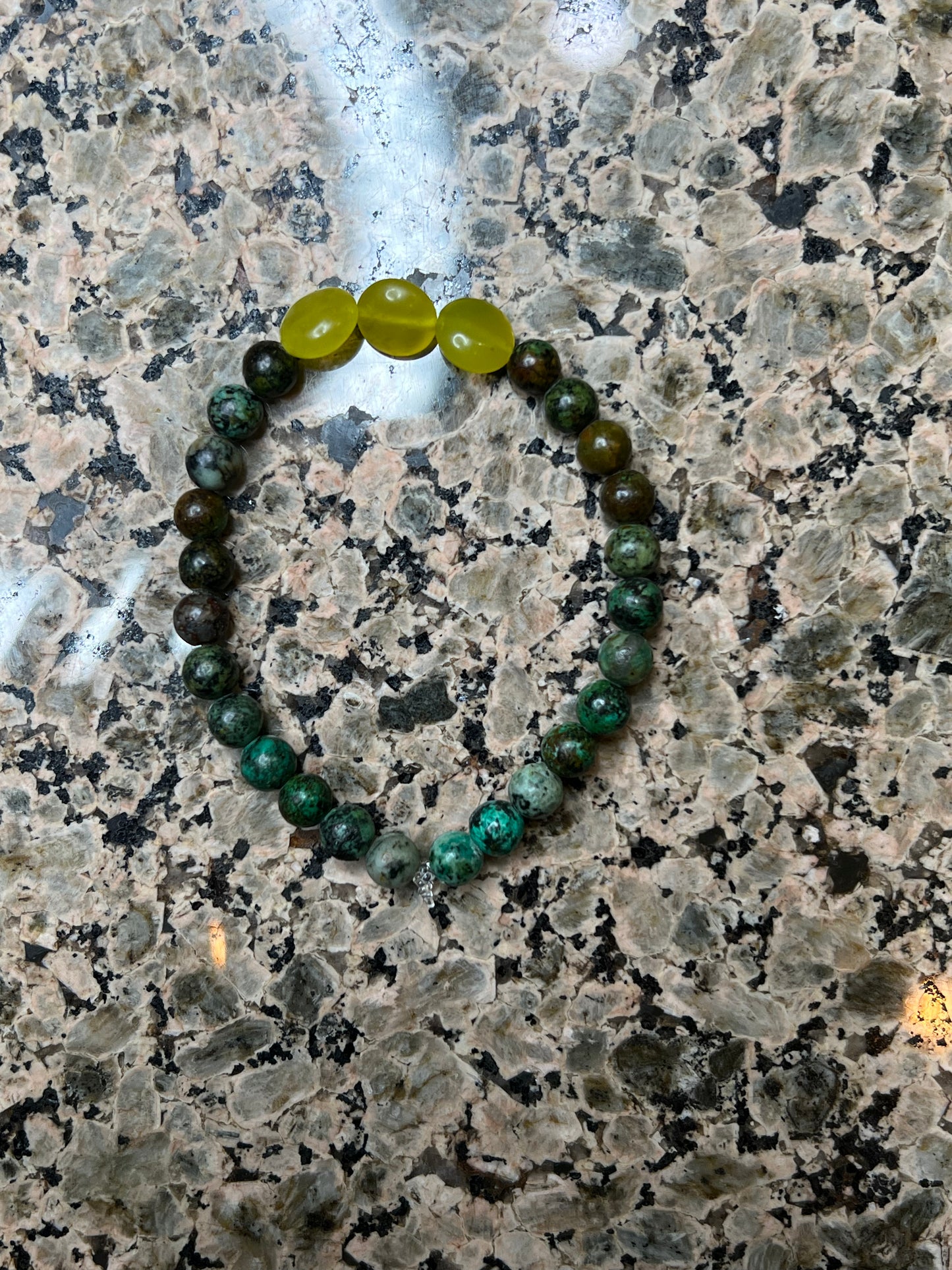 African Turquoise and Peridot