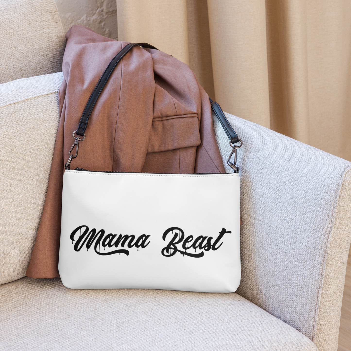 Mama Beast (Relentless) Reverse Crossbody bag