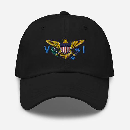 Virgin Island's Flag Dad hat