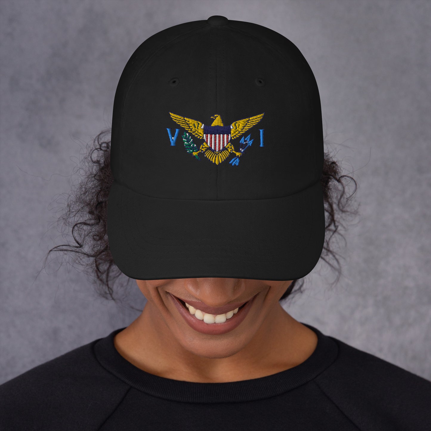 Virgin Island's Flag Dad hat
