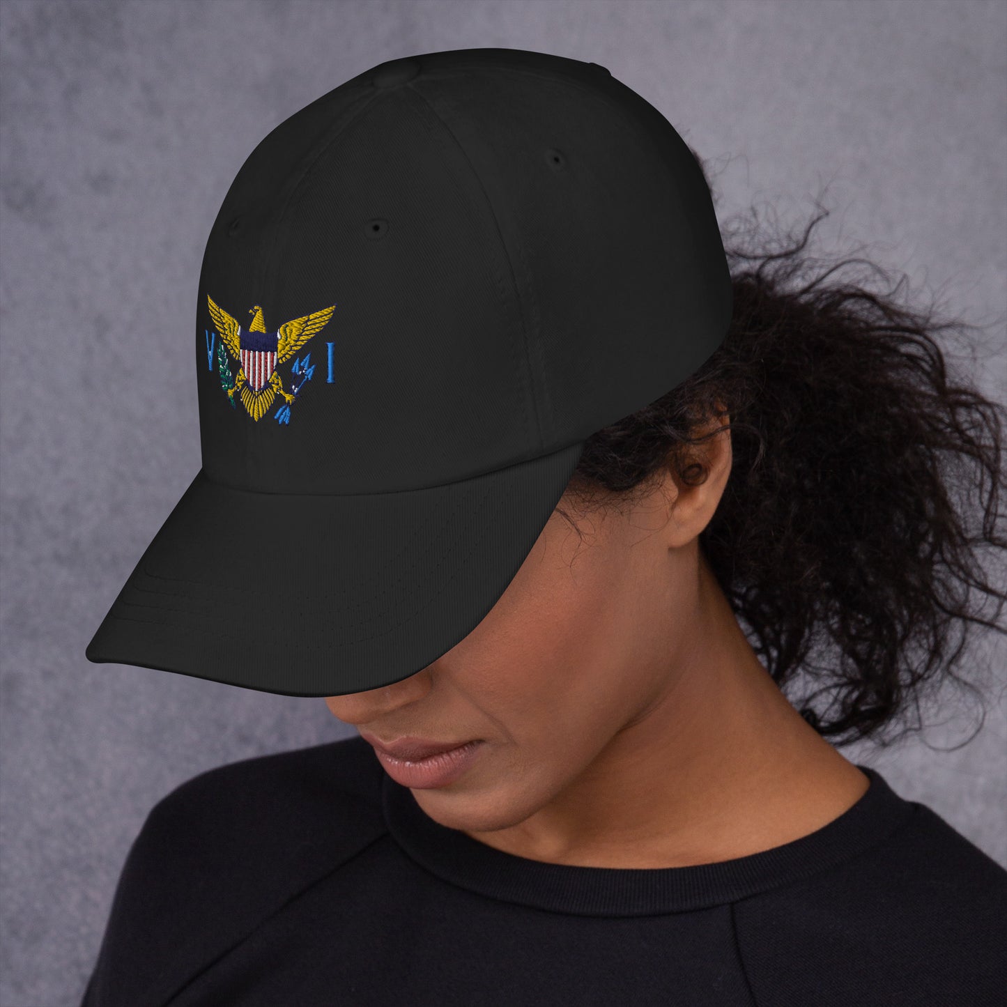 Virgin Island's Flag Dad hat