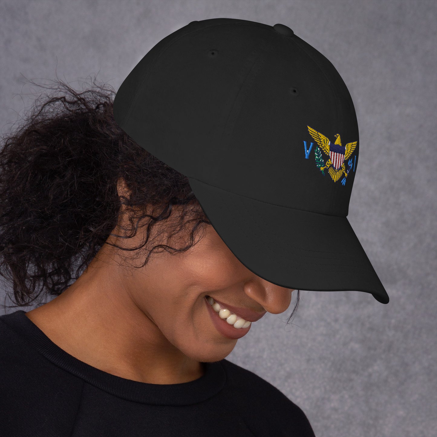 Virgin Island's Flag Dad hat