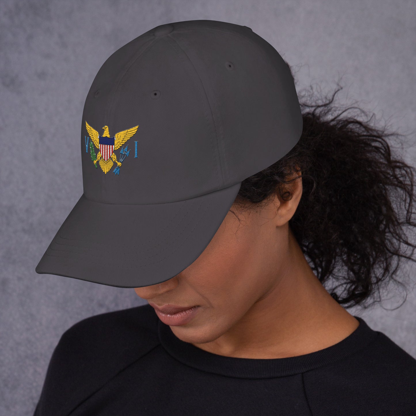 Virgin Island's Flag Dad hat