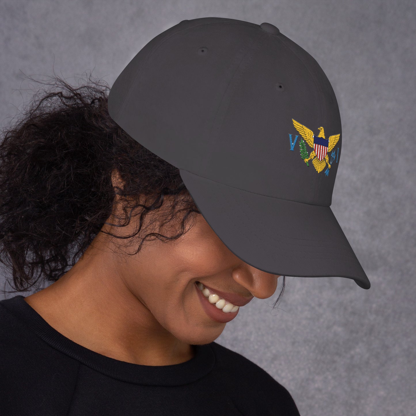 Virgin Island's Flag Dad hat
