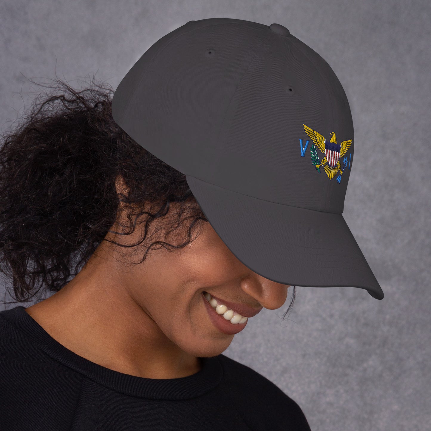 Virgin Island's Flag Dad hat