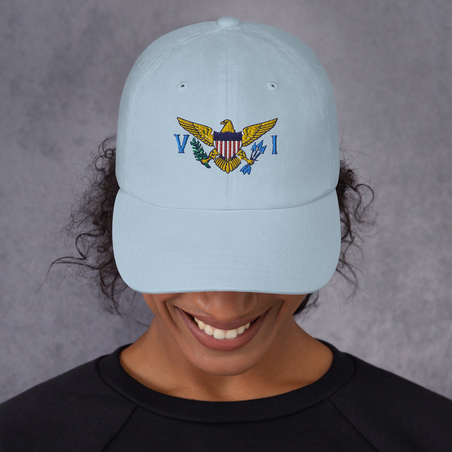 Virgin Island's Flag Dad hat