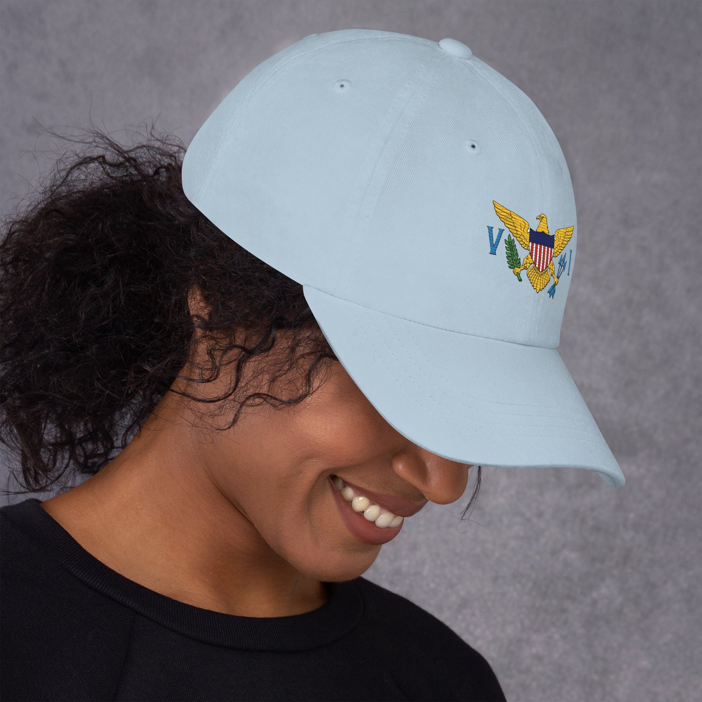 Virgin Island's Flag Dad hat