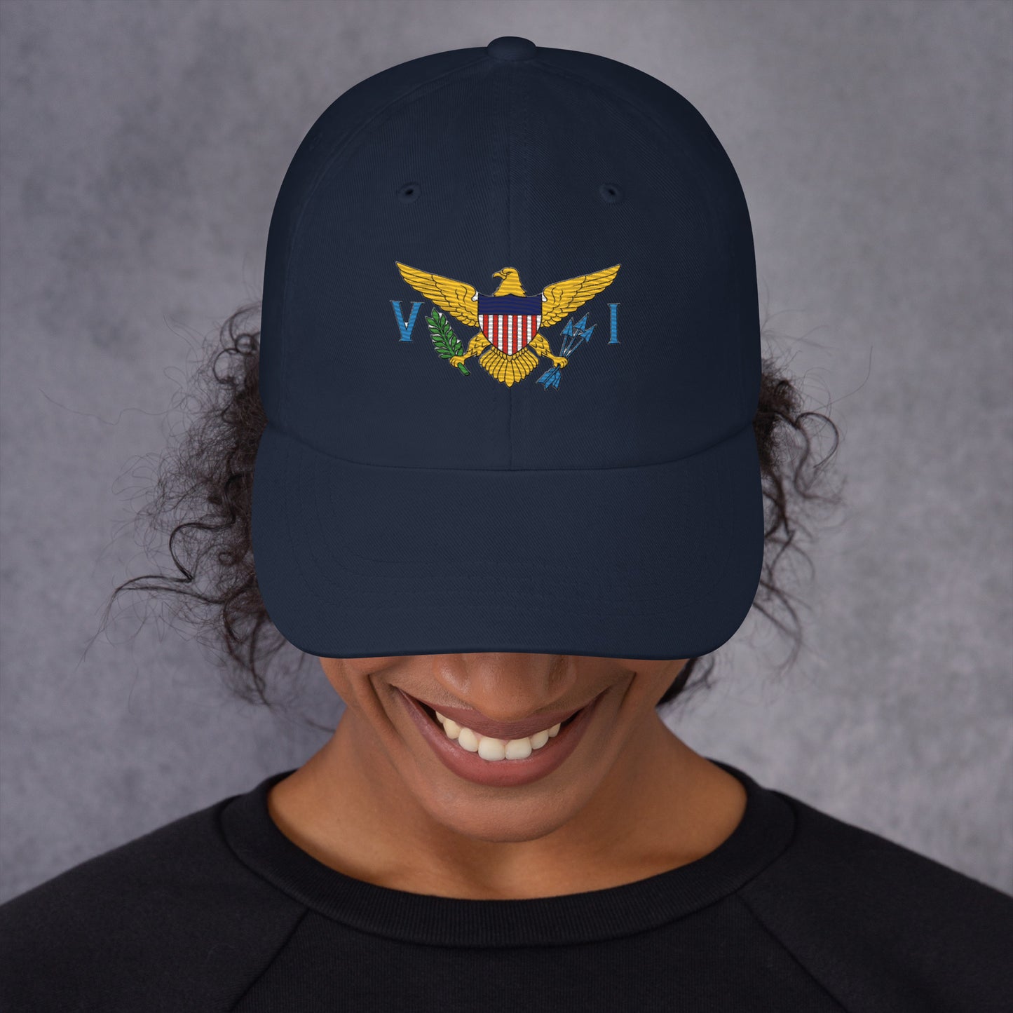 Virgin Island's Flag Dad hat