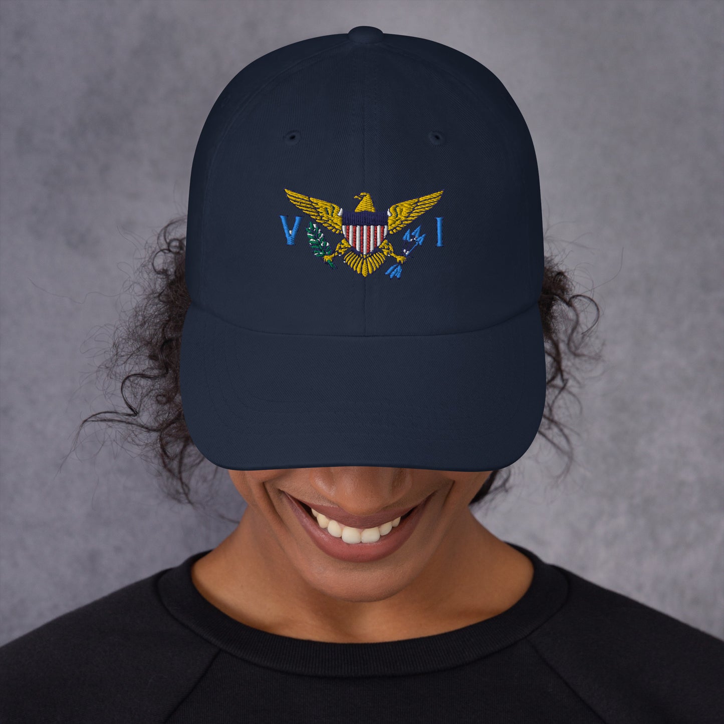 Virgin Island's Flag Dad hat
