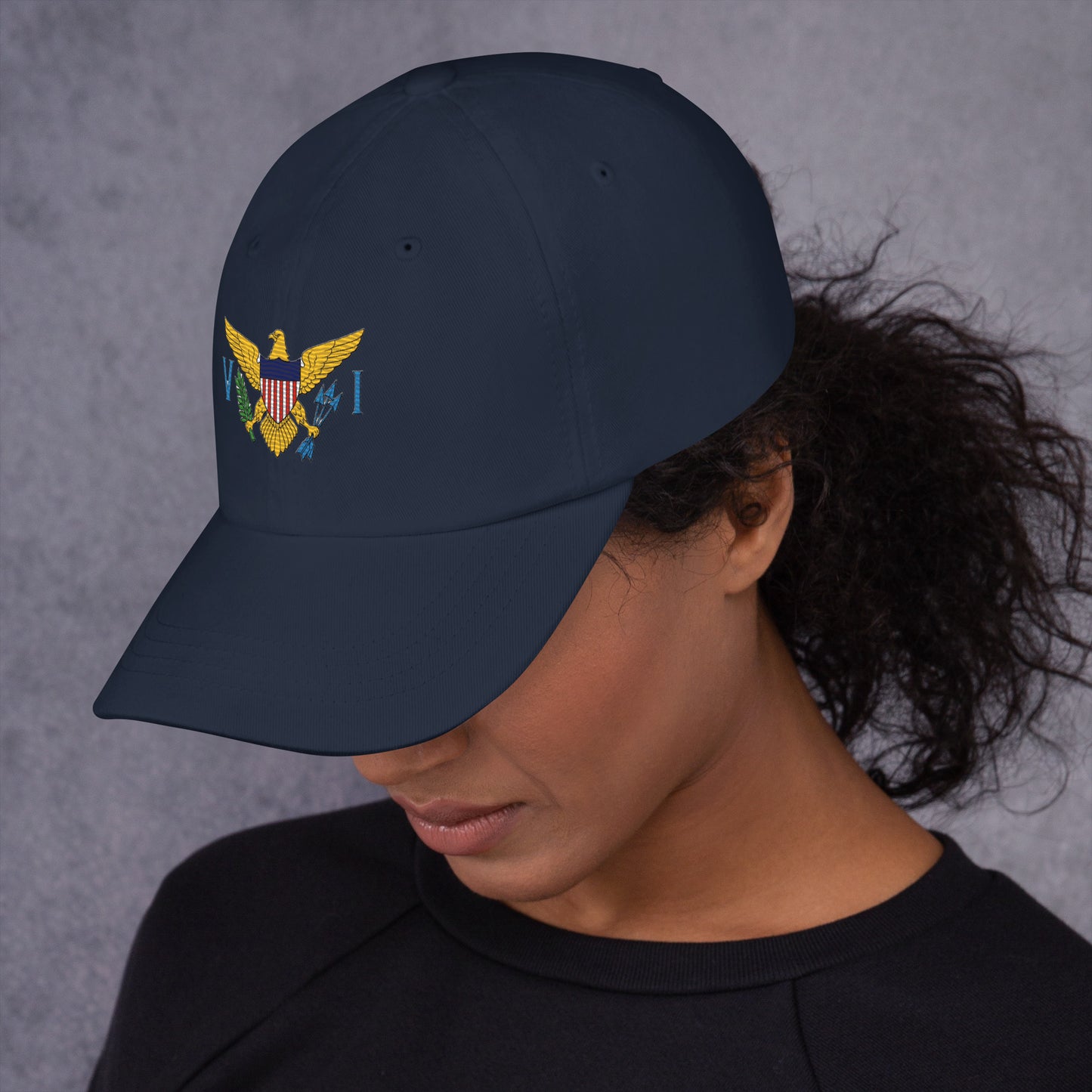 Virgin Island's Flag Dad hat