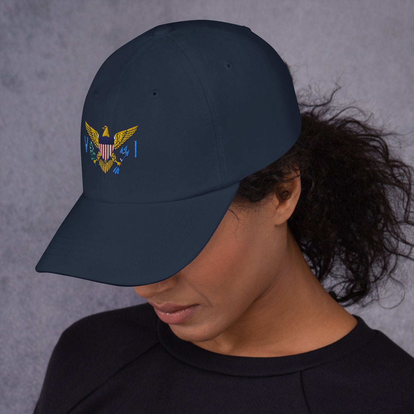 Virgin Island's Flag Dad hat
