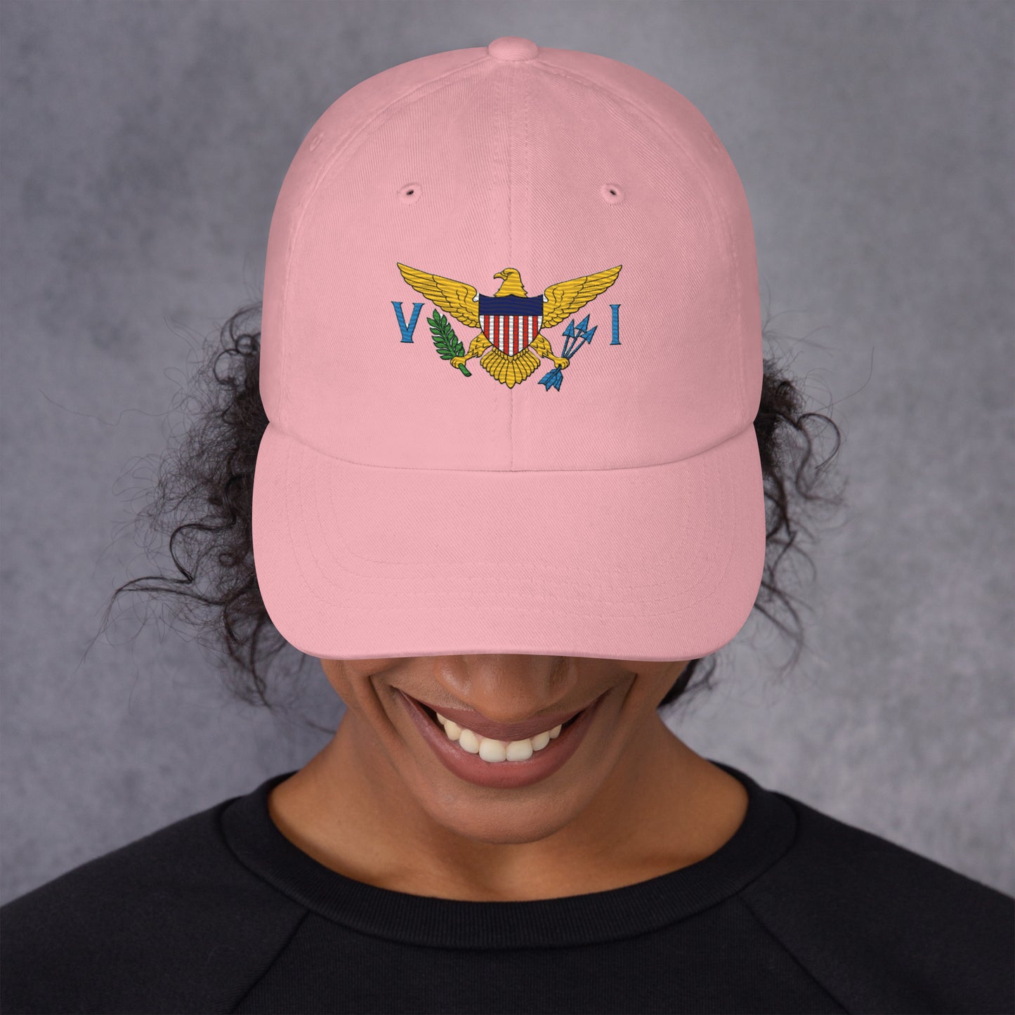 Virgin Island's Flag Dad hat