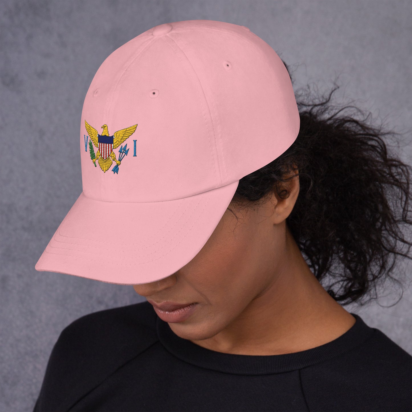 Virgin Island's Flag Dad hat