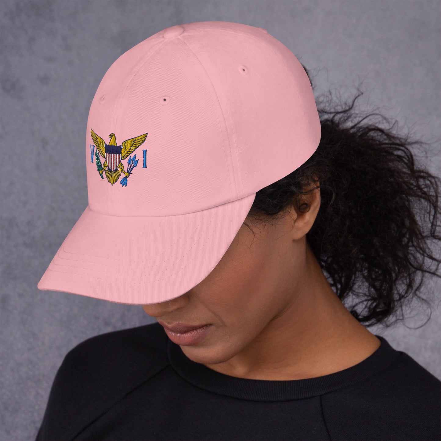 Virgin Island's Flag Dad hat