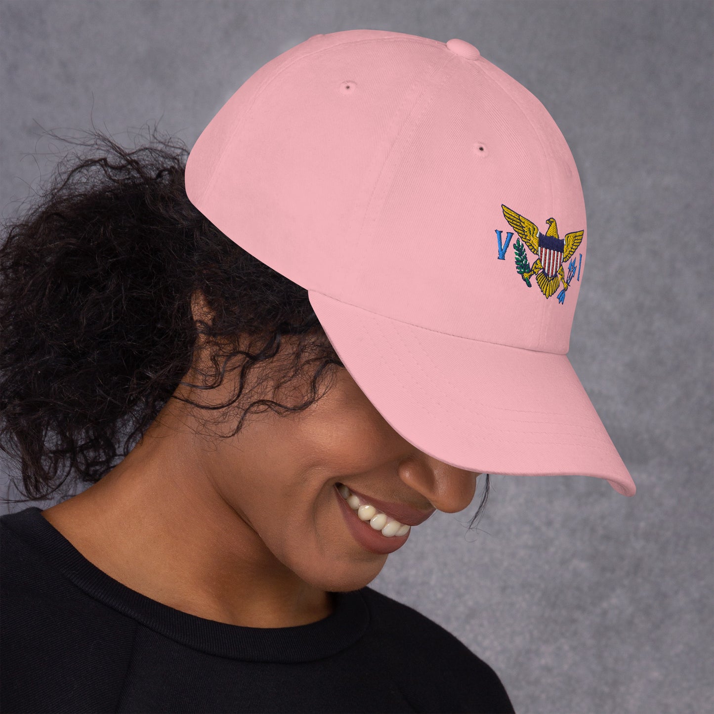 Virgin Island's Flag Dad hat