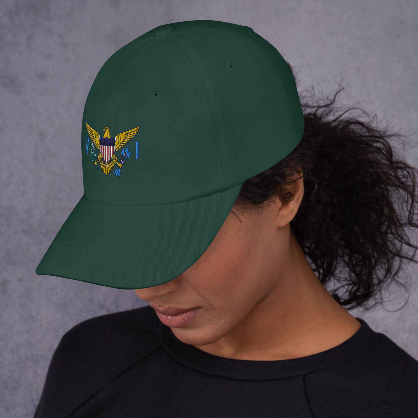 Virgin Island's Flag Dad hat