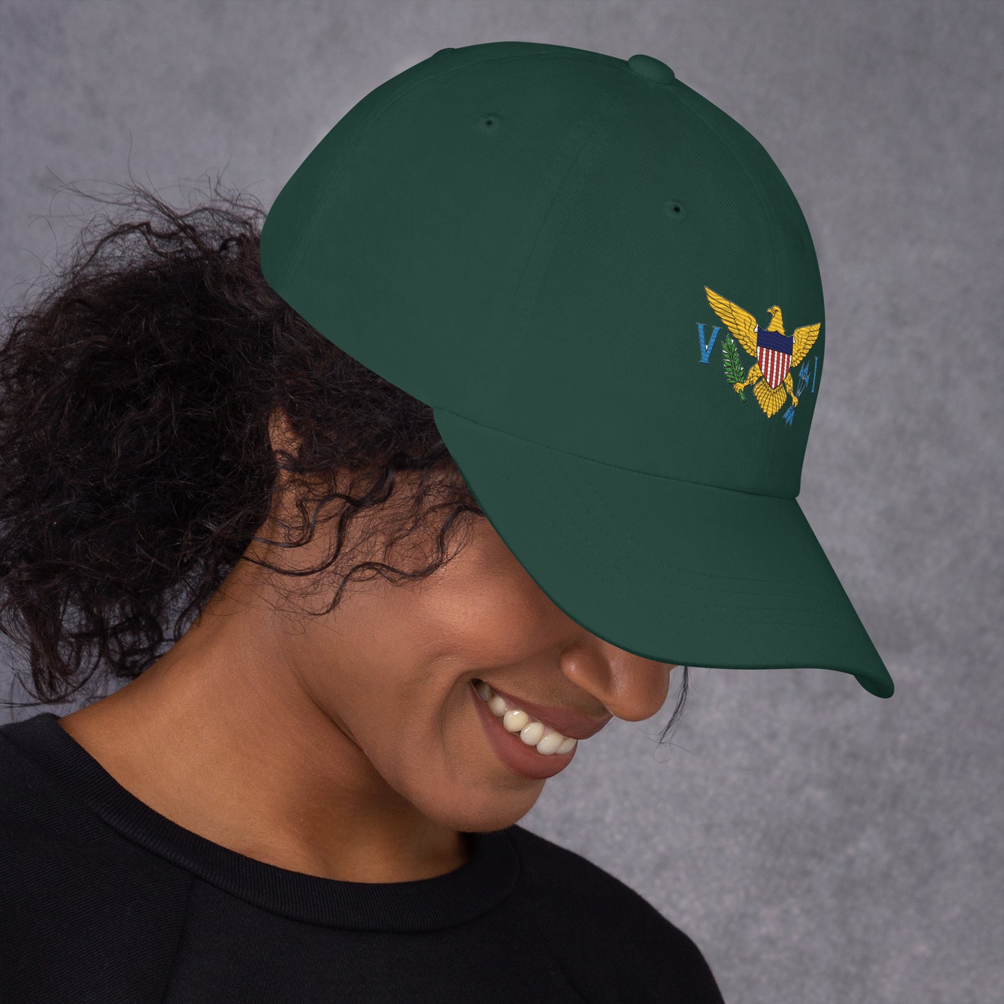 Virgin Island's Flag Dad hat