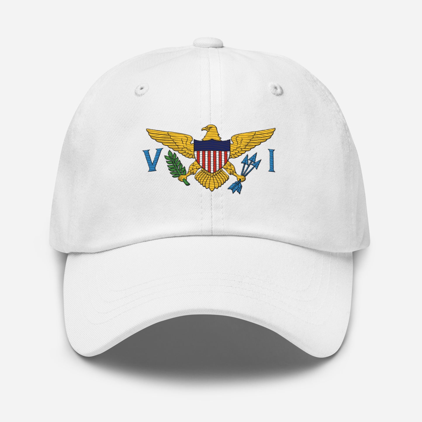 Virgin Island's Flag Dad hat