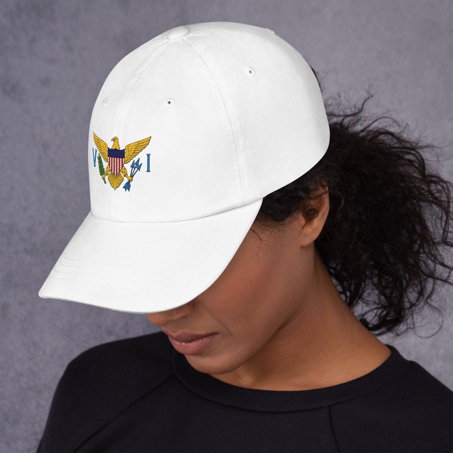 Virgin Island's Flag Dad hat