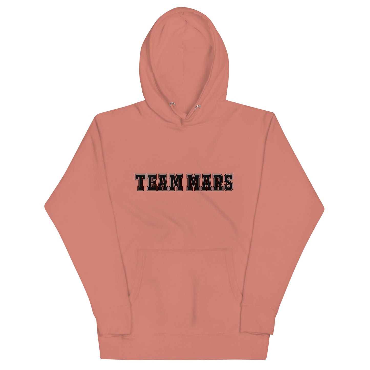 Team Mars Varsity Font Hoodie