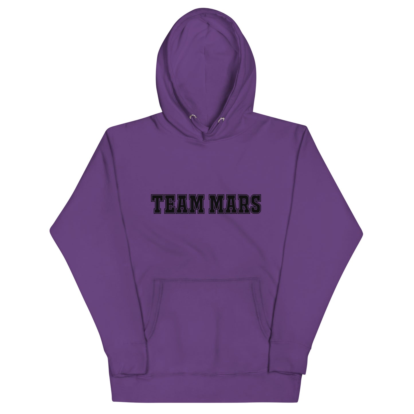 Team Mars Varsity Font Hoodie