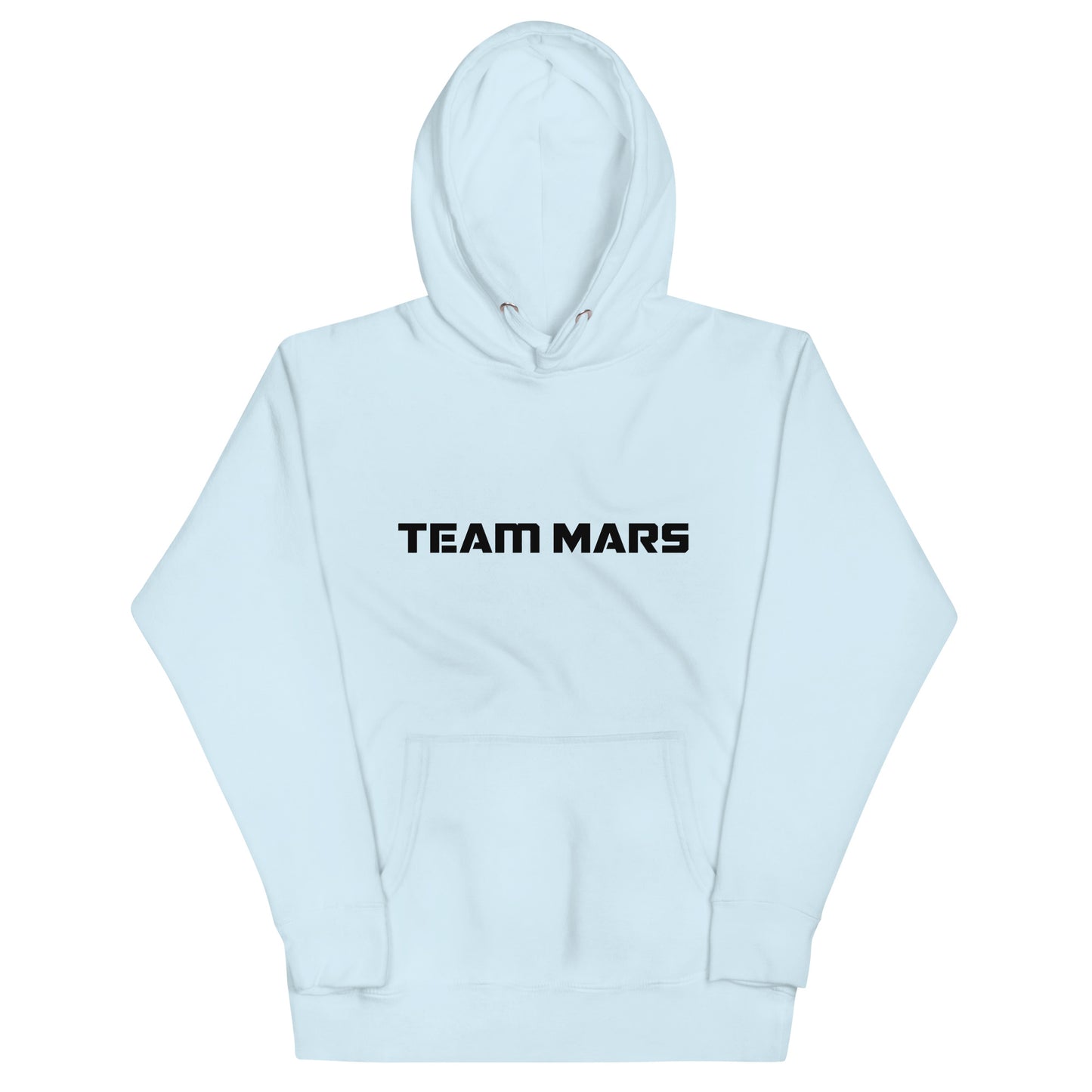Team Mars Space Font Hoodie