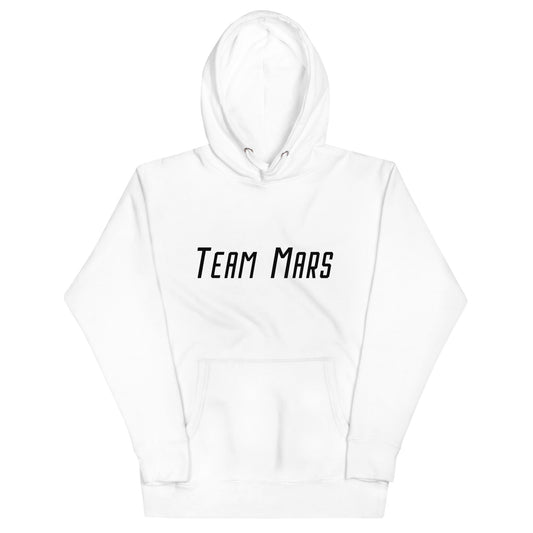 Team Mars Galactic Font Hoodie